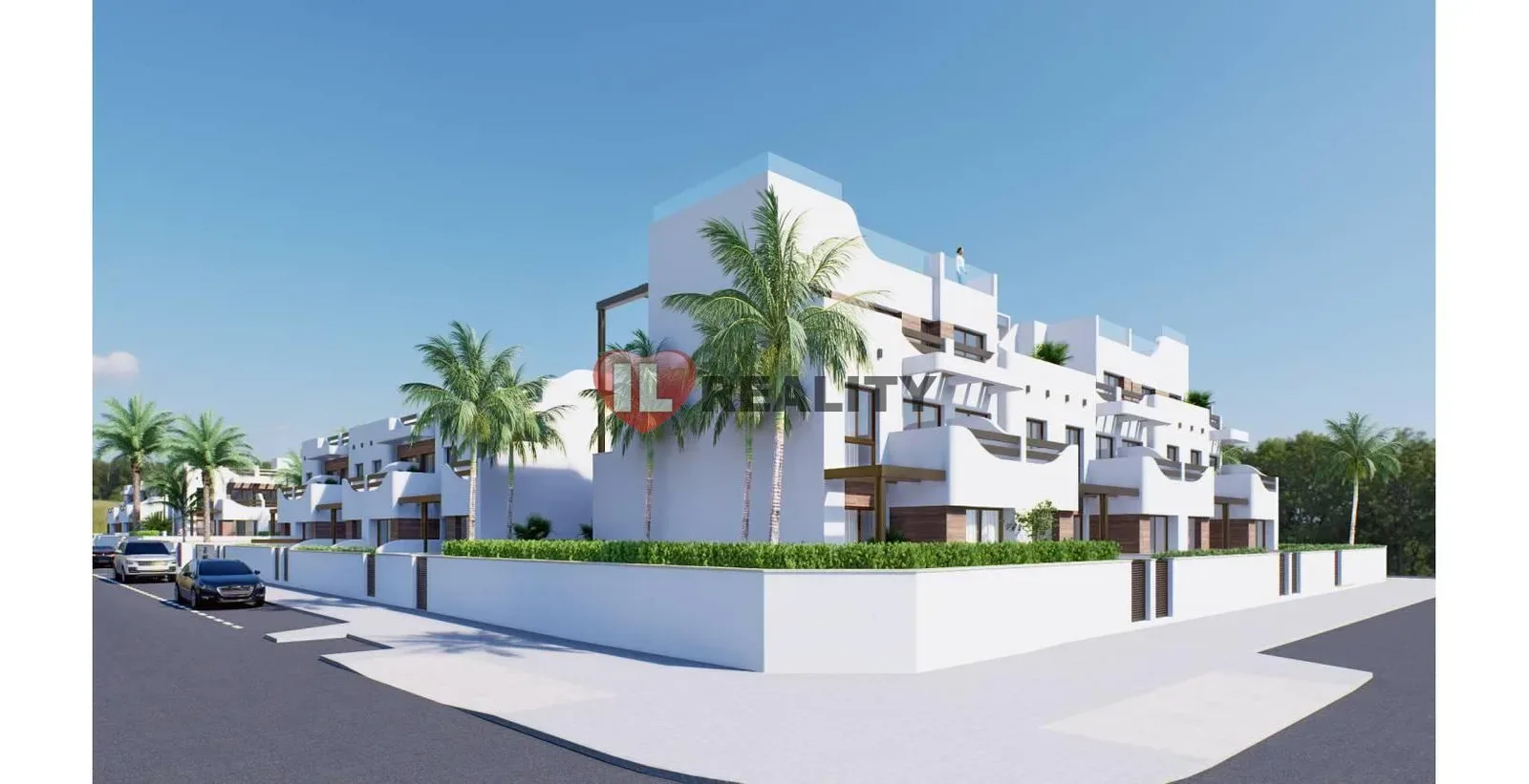 Prodej moderních apartmánů ve výstavbě Torre de la Horadada, bazén, padel hřiště, 5 minut od pláže — fotografie 1