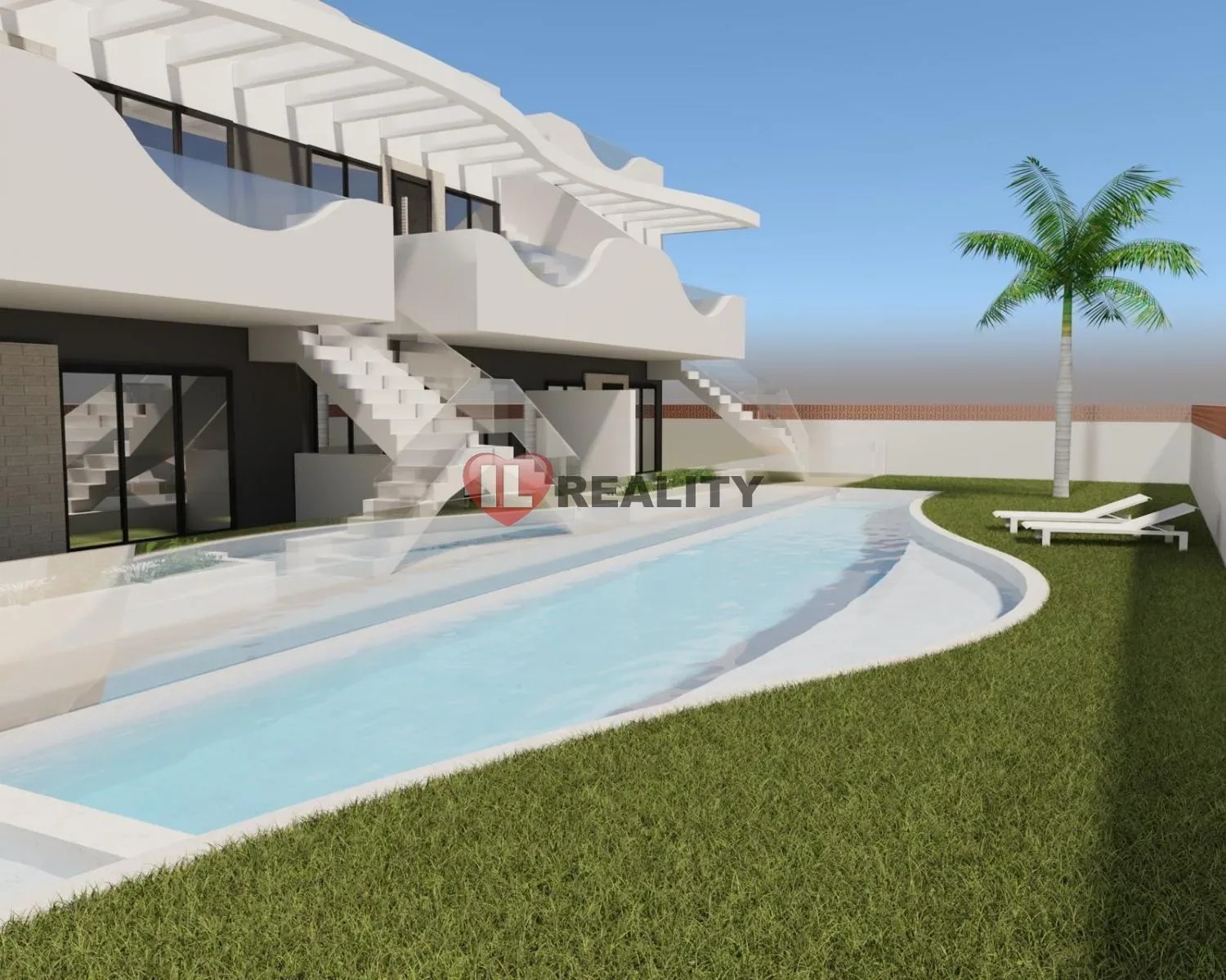 Projekt moderní apartmány, 4+kk, Pilar de la Horadada, bazén, jacuzzi, parkování — fotografie 1
