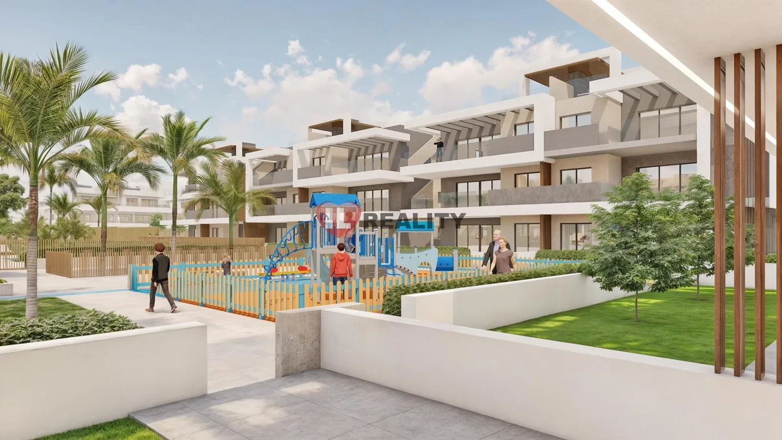 Luxusní investiční apartmán 4+kk, 1NP, Torre de la Horadada, bazén, spa, 200 m od moře — fotografie 1