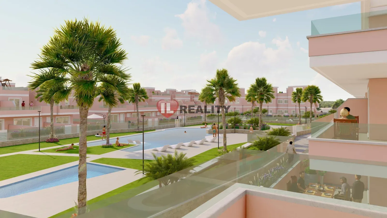 Prodej nové apartmány 4+kk, terasy, bazén Pilar de la Horadada, dokončení prosinec 26 a léto 27 — fotografie 1